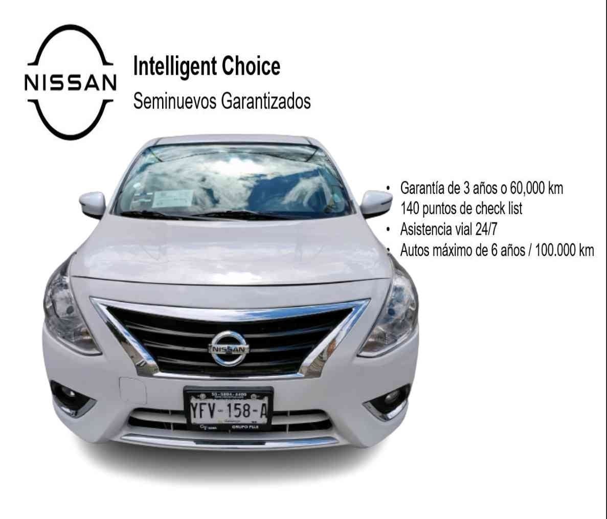 2019 Nissan VERSA 4 PTS EXCLUSIVE TA AAC VE PIEL GPS F NIEBLA RA-16